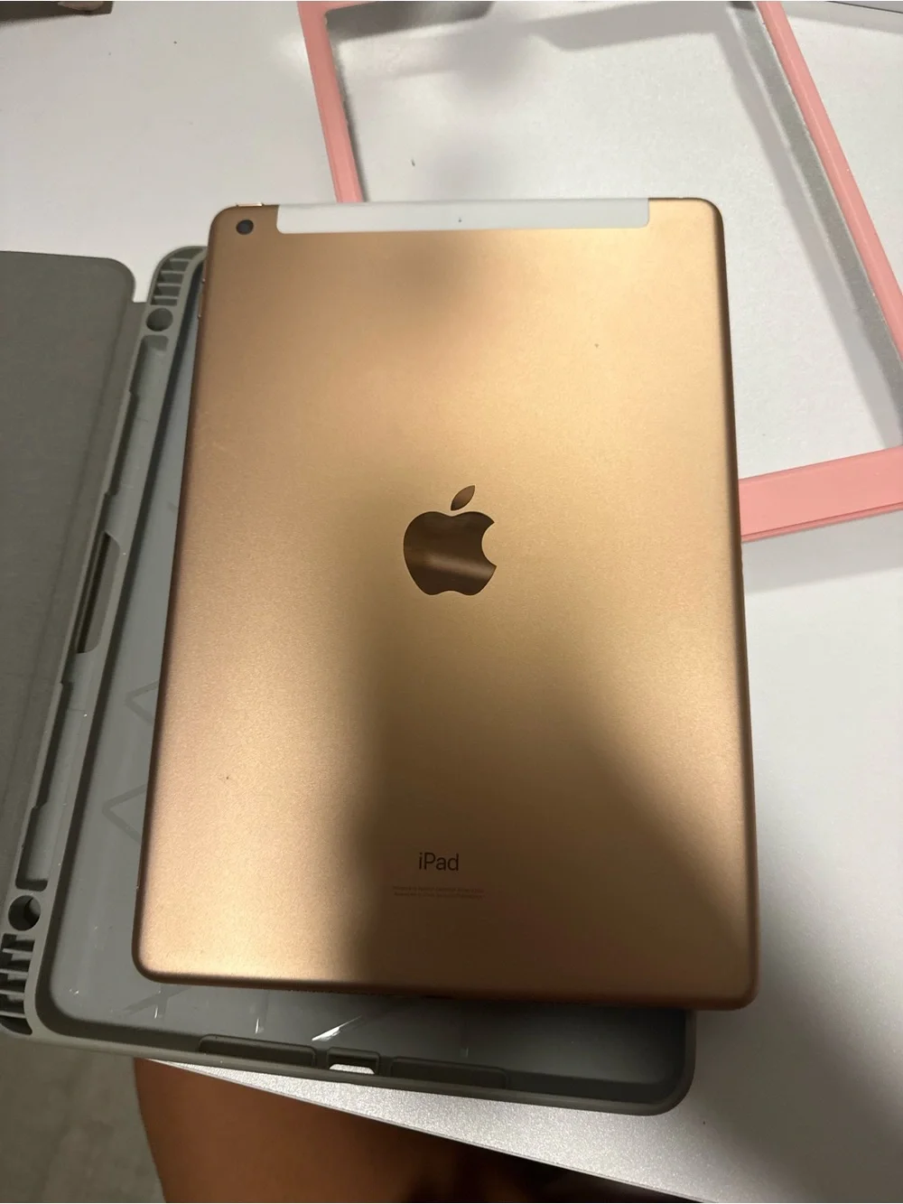 Apple iPad 8th Generation Rose gold Bezel and Silver Back
